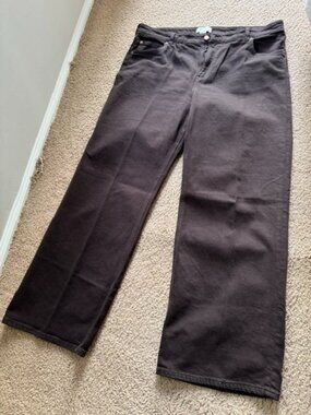 BROWN Jeans size 18 H&M trending BROWN chic color